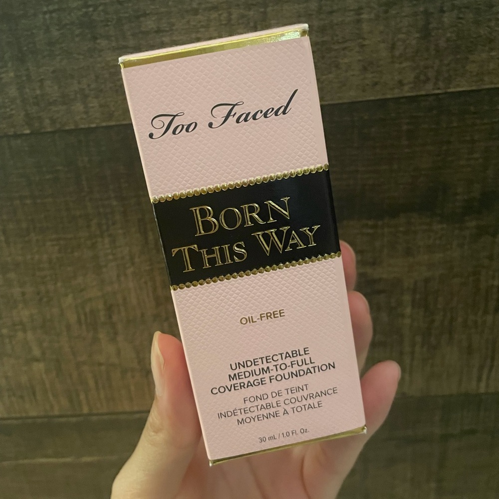 Too faced born this way foundation - warm beige